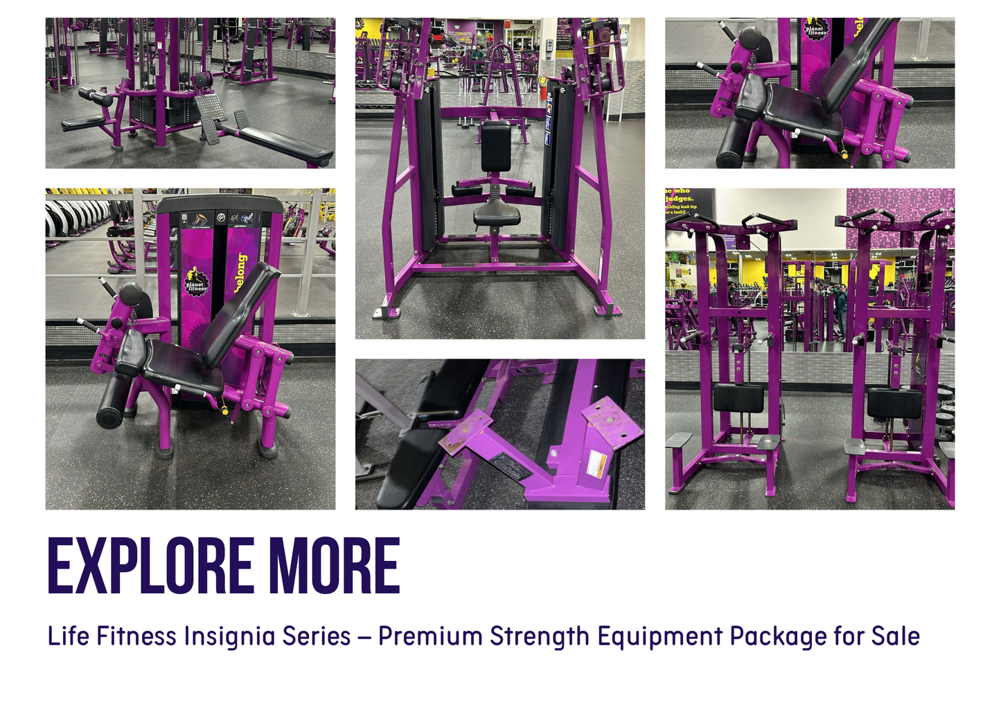 Life Fitness Insignia Series – Premium Strength Equipment Package for Sale